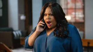 Amber Riley in a still from Nobody's Fool (Source: Everett Collection)