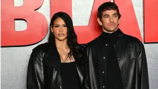 Cassie Ventura with husband Alex Fine at a premier of Mobland (Source: Instagram/cassie)
