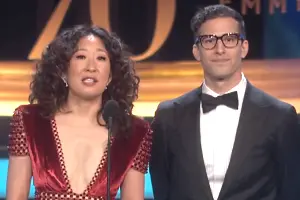 Sandra Oh Andy Andy Samberg
