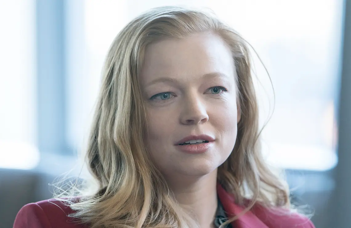 Sarah Snook as Shiv Roy in Succession (Photo: Peter Kramer/HBO)