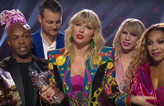 Taylor Swift at the MTV Video Music Awards (MTV)