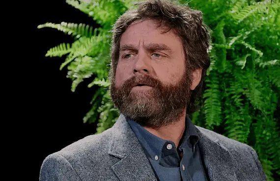 Zach Galifianakis in Between Two Ferns. (Netflix)