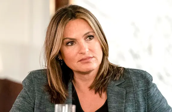 Mariska Hargitay as Lieutenant Olivia Benson in a scene from the season premiere of Law &amp; Order: Special Victims Unit (NBC)