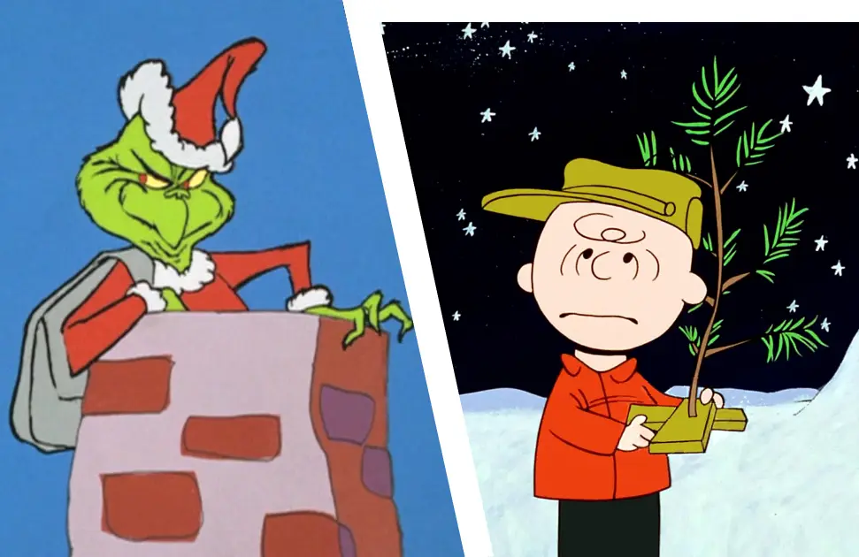 How the Grinch Stole Christmas (NBC) and A Charlie Brown Christmas (ABC)