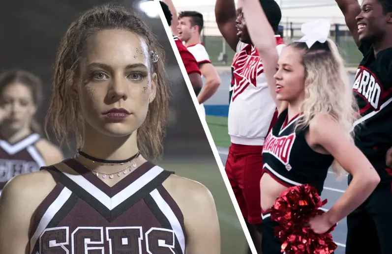 USA's Dare Me and Netflix's Cheer are very different kinds of cheerleading shows, but they've both captured our imagination this month.