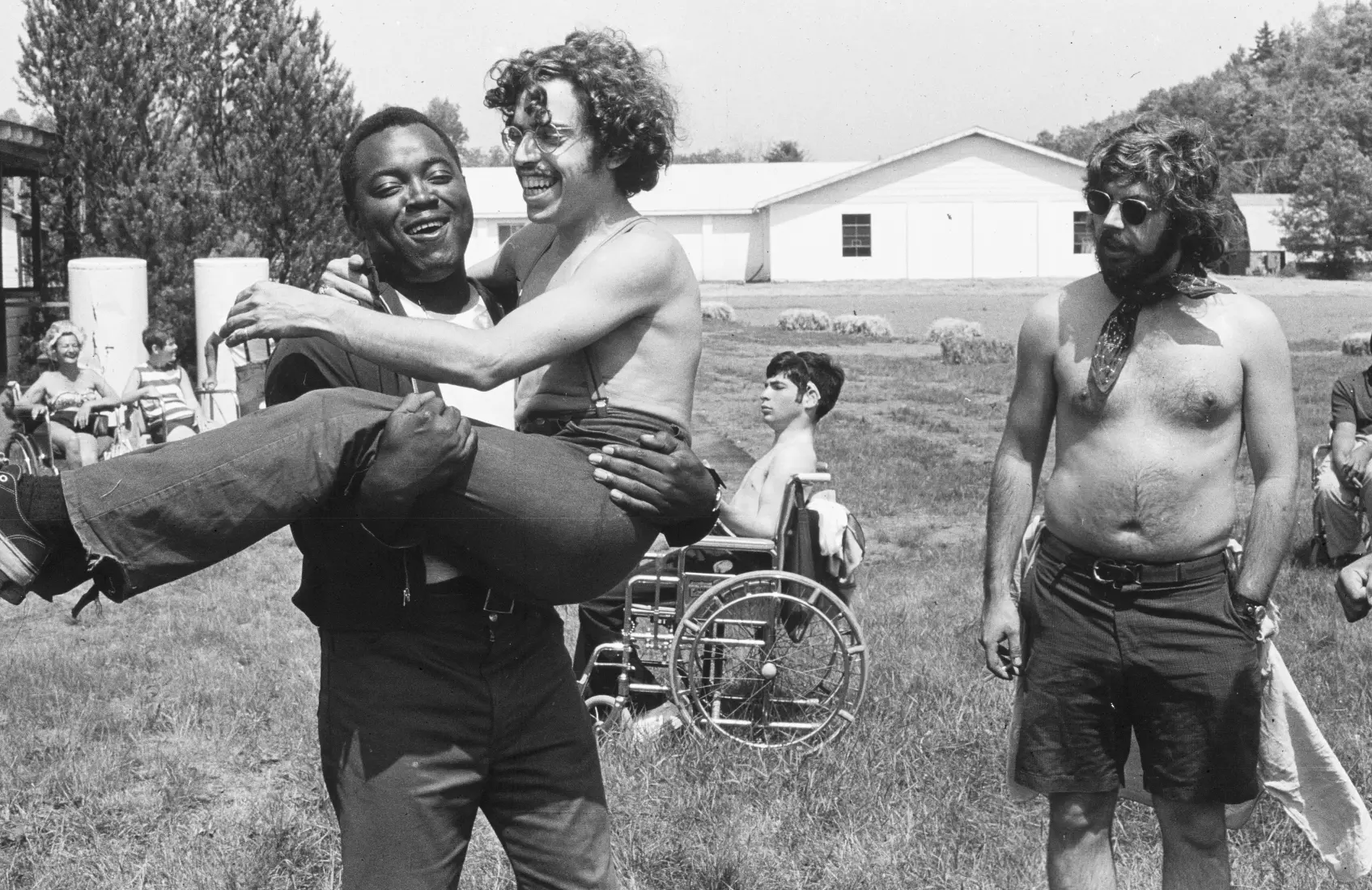 An image from Crip Camp: A Disability Revolution. (Photo: Steve Honigsbaum/Netflix)