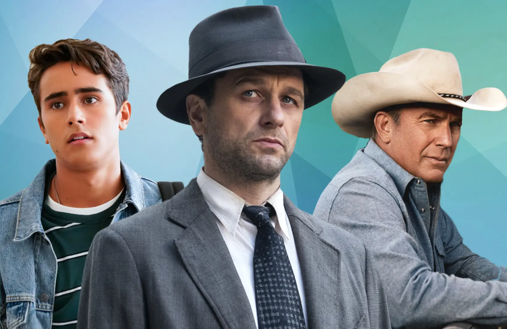 New this week: Love, Victor, Perry Mason and Yellowstone. (Photos: Hulu/HBO/Paramount)