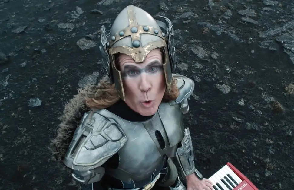 Will Ferrell is Lars Erickssong in Eurovision Song Contest: The Story of Fire Saga. (Netflix)