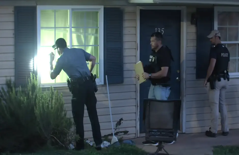 A screen grab from Netflix's Immigration Nation.