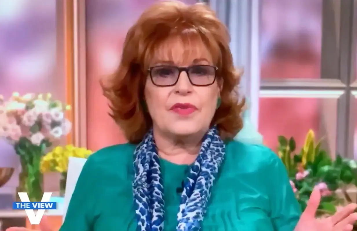 Please, stop touching Joy Behar. (Photo: ABC)