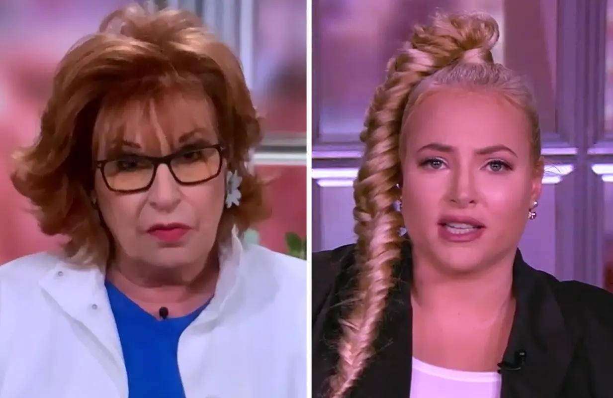 Joy and Meghan gave viewers whiplash Thursday on The View (Photo: ABC)