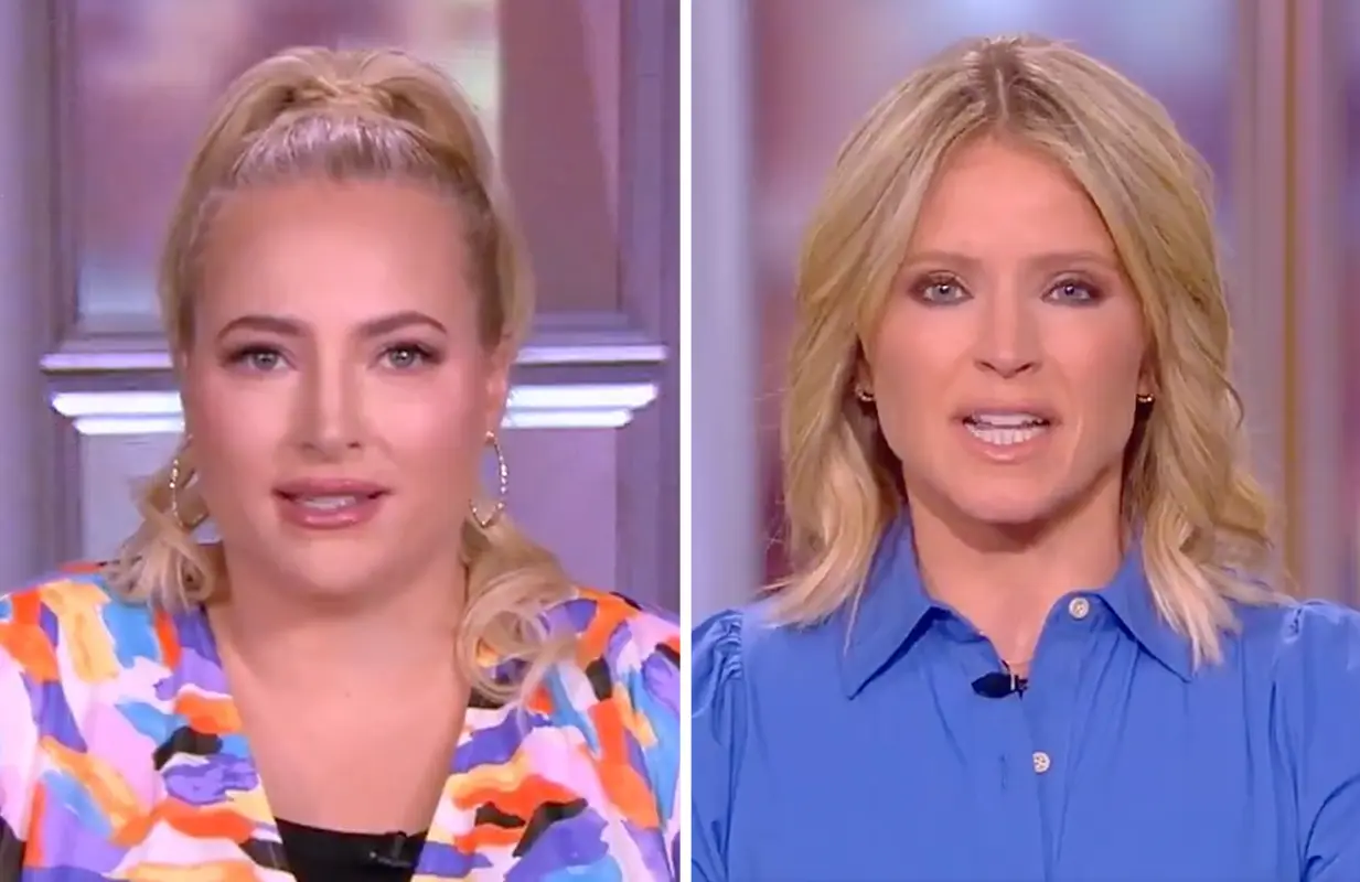 Meghan McCain and Sara Haines aren't fans of NYC Pride's ban on uniformed police officers. (Photos: ABC)