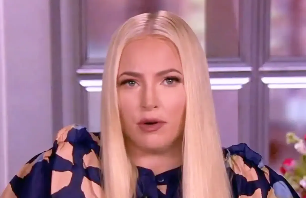 Meghan McCain opined on her favorite topic — "the left" — today on The View. (Photo: ABC)