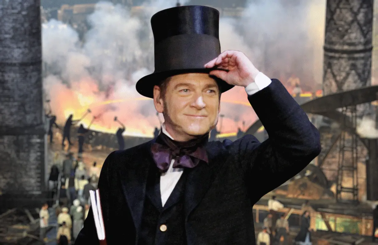 Kenneth Branagh played 19th Century engineering giant Isambard Kingdom Brunel at the 2012 Opening Ceremonies.