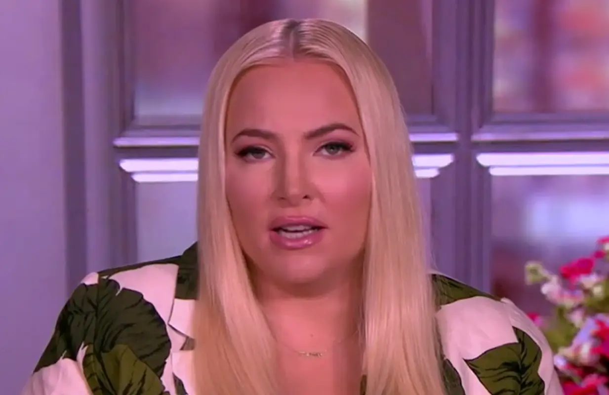 Meghan McCain had quite an eventful morning on The View. (Photo: ABC)