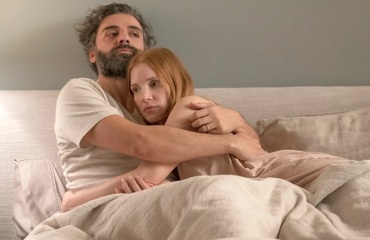 Oscar Isaac and Jessica Chastain in Scenes from a Marriage (Photo: Jojo Whilden/HBO)