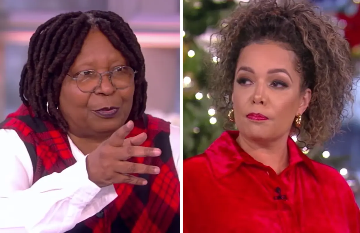It was a rare Whoopi vs. Sunny showdown Tuesday on The View. (Photos: ABC)