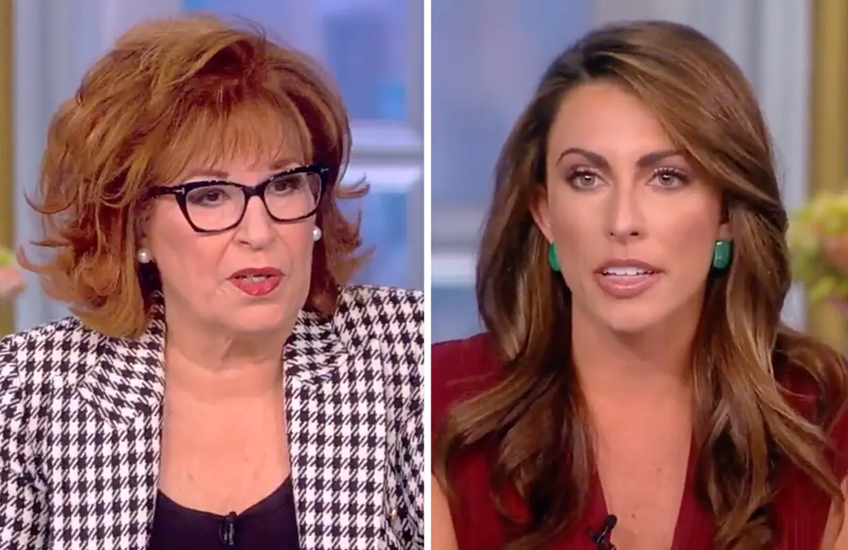 Alyssa Farah left a mark on the panel in her second try-out for the show's conservative seat. (Photos: ABC)
