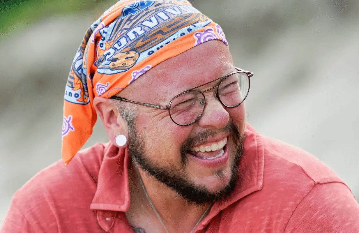 Jackson Fox in Wednesday night's Survivor 42 premiere. (Photo: Robert Voets/CBS) 
