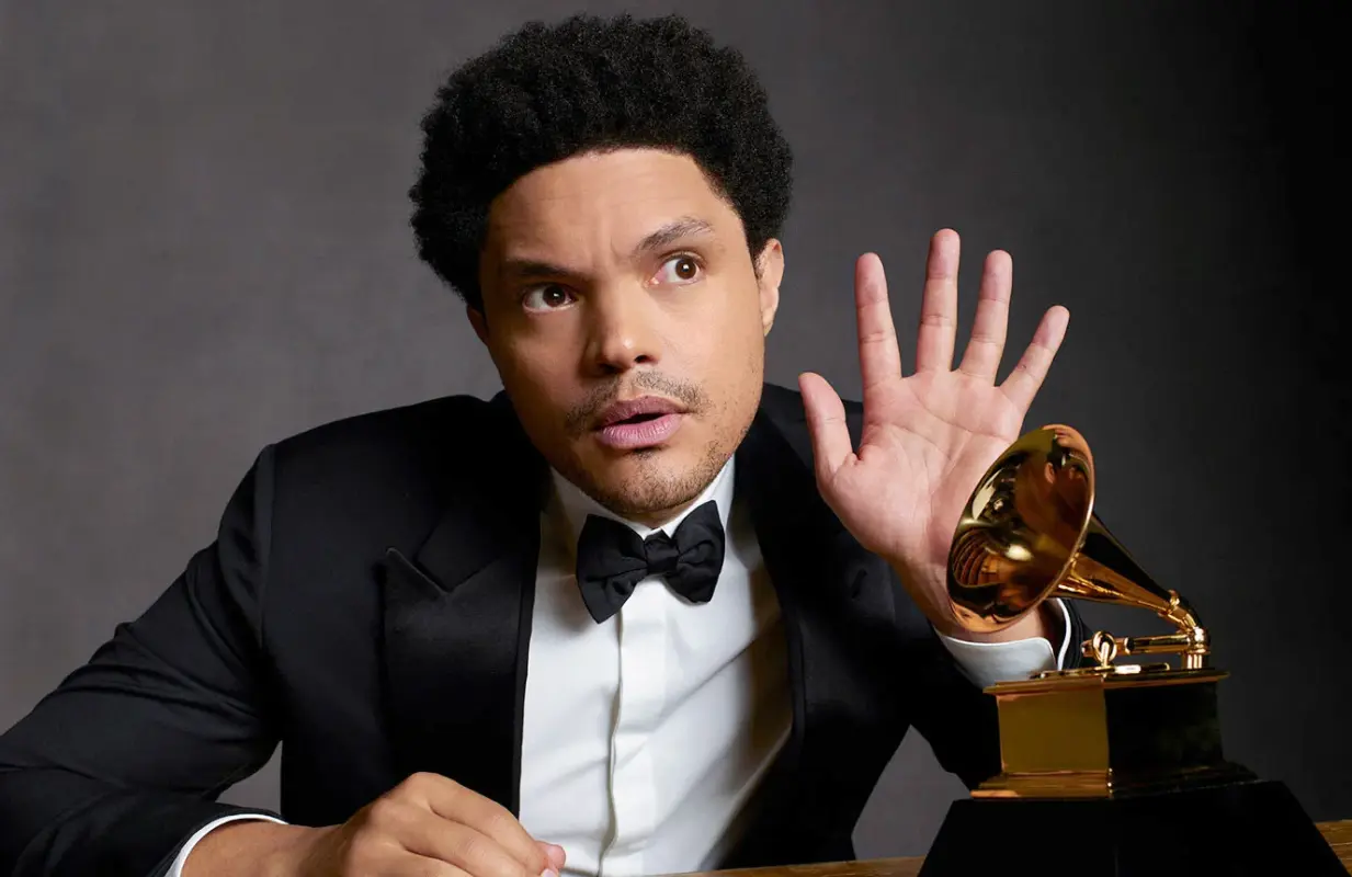 Trevor Noah hosts Sunday's 64th Annual Grammy Awards (Photo: CBS)