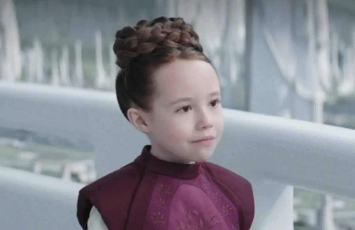Vivien Lyra Blair as Leia Organa (Photo: Disney+)