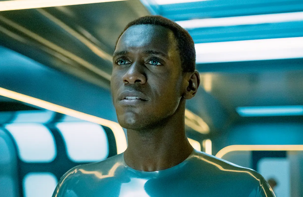 Abubakar Salim in Raised By Wolves (Photo: HBO Max)