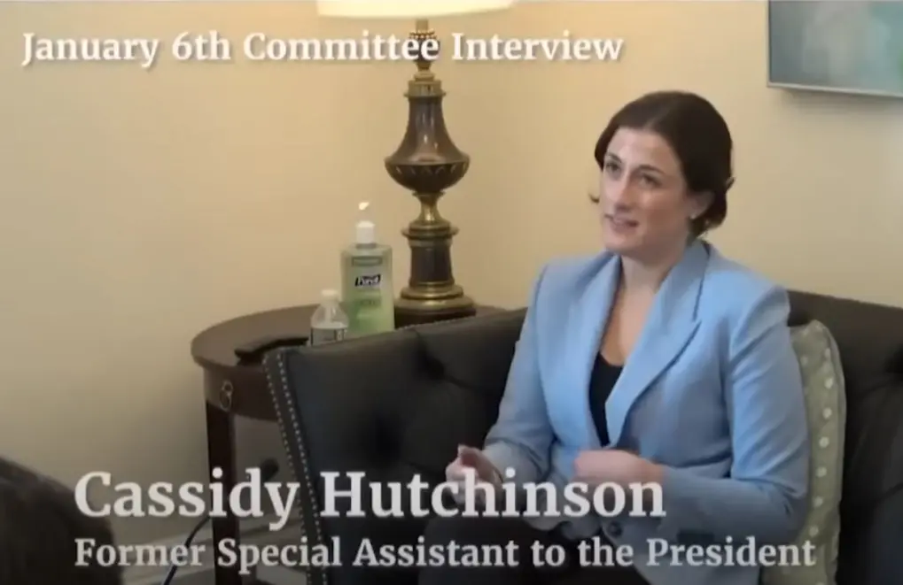 Hutchinson in earlier videotaped testimony.