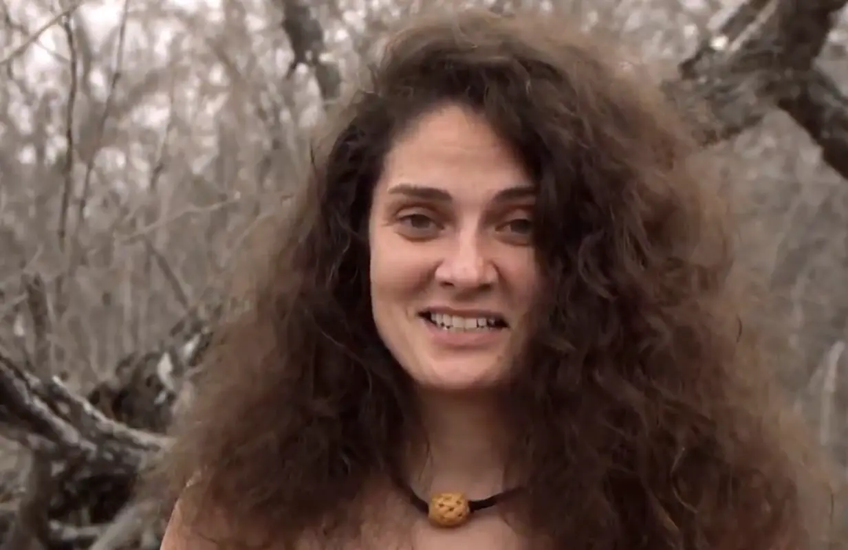 Melanie Rauscher on Naked and Afraid XL (Photo: Discovery+/Twitter)