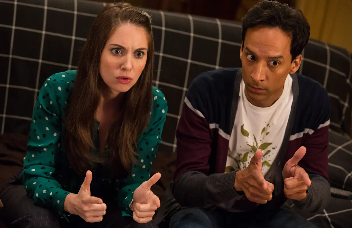Alison Brie and Danny Pudi in Community (Photo: Justin Lubin/NBC/Everett Collection)