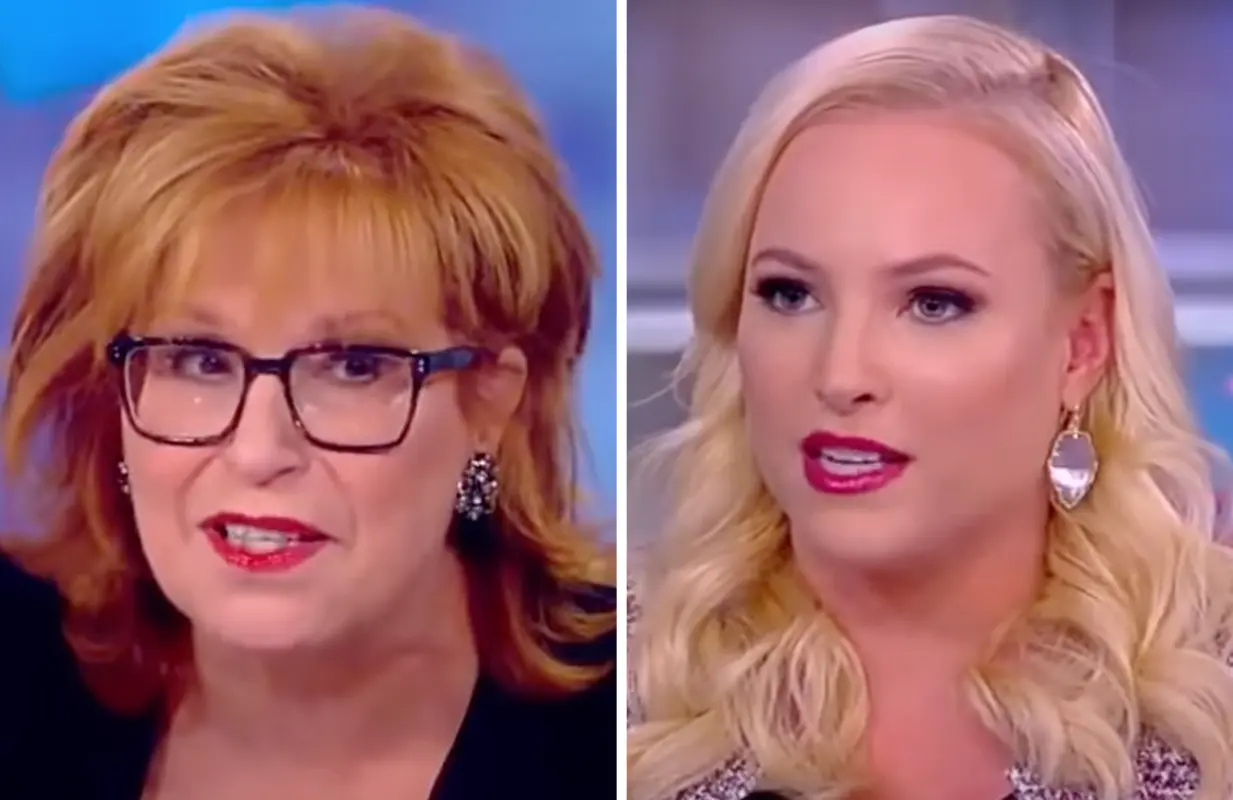 Joy Behar and Meghan McCain on The View (Photos: ABC)