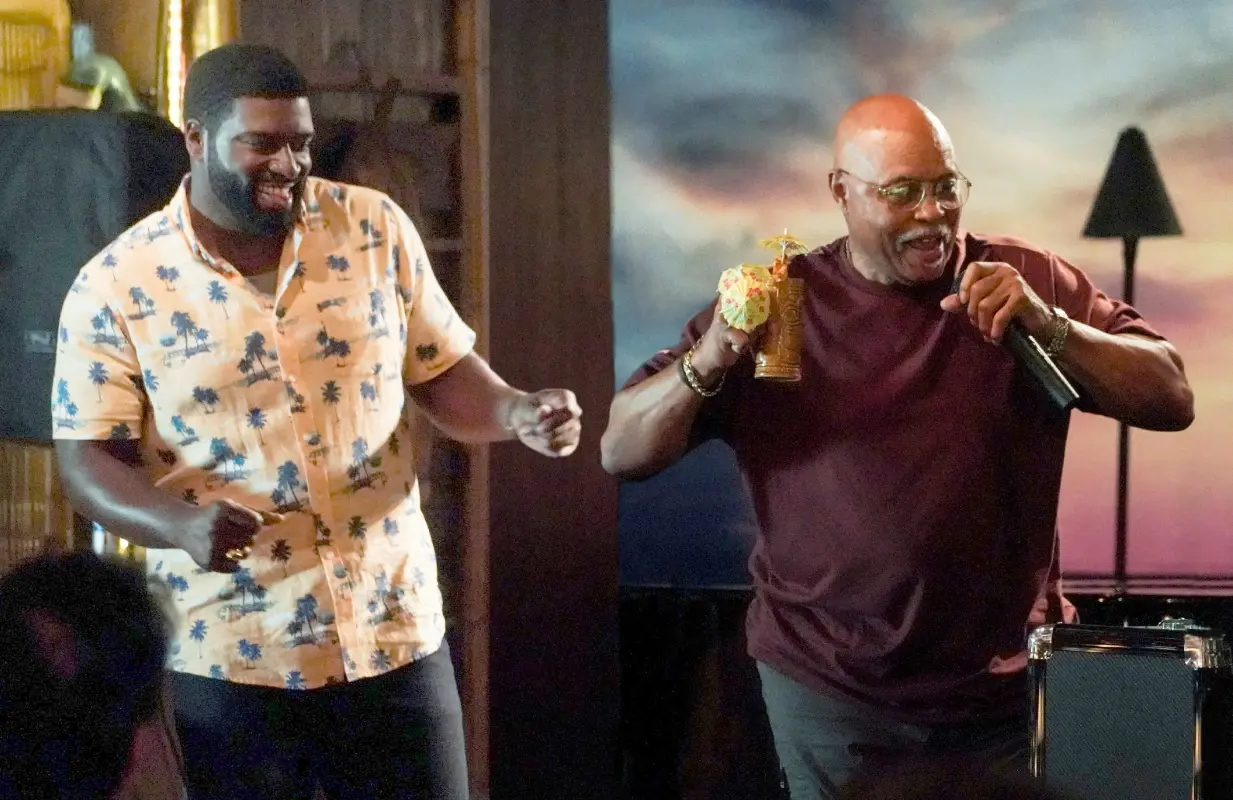 Stephen Hill and Roger E. Mosley in Season 3, Episode 5 of the new Magnum P.I., titled "The Day Danger Walked In." (Photos: CBS)