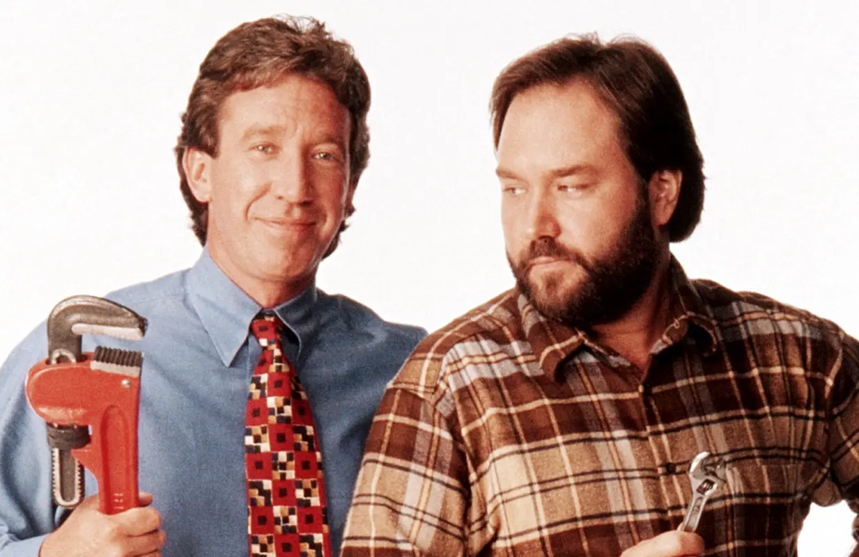 Tim Allen, Richard Karn in Home Improvement. (Photo: ABC, Courtesy Everett Collection)