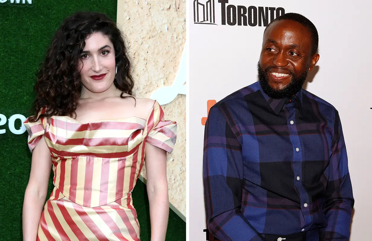 Kate Berlant, Byron Bowers. (Photos: Everett Collection)