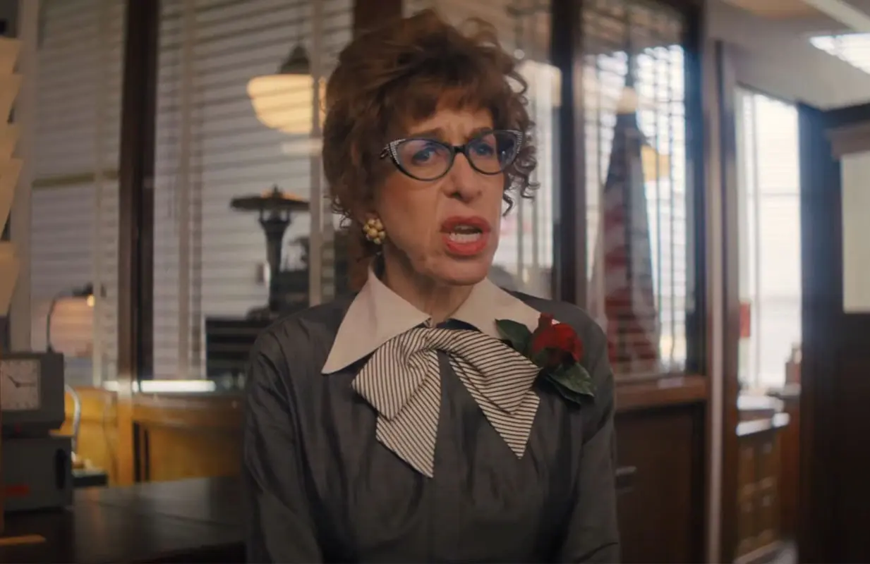 Jackie Hoffman in Grease: Rise of the Pink Ladies