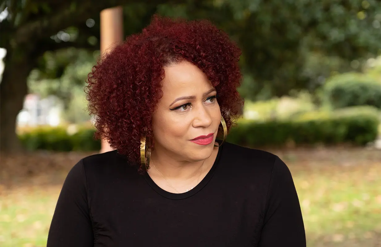 Nikole Hannah-Jones in The 1619 Project (Photo: Hulu)