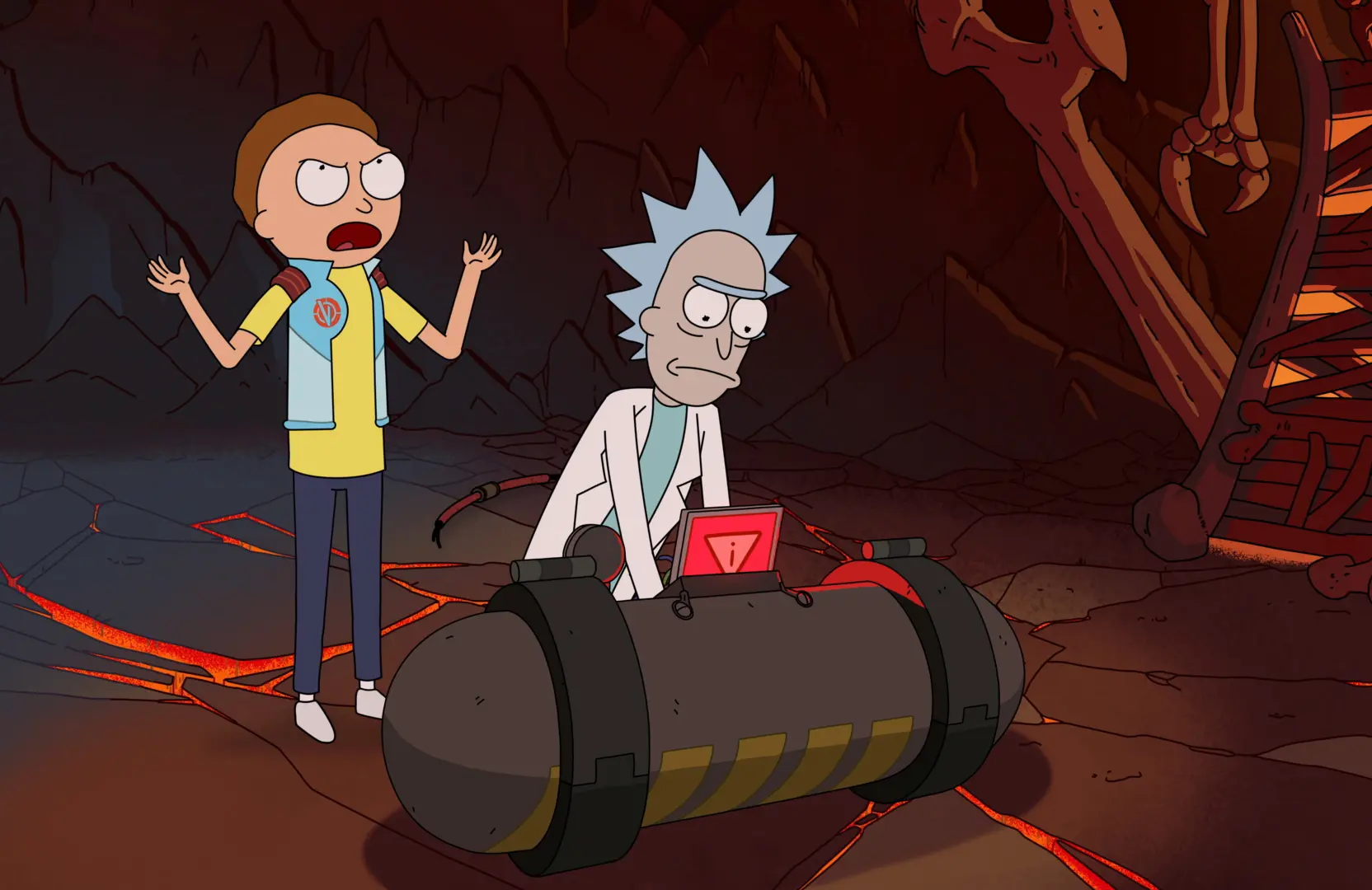 Justin Roiland voiced both leads in Rick and Morty before Adult Swim cut ties with him over abuse allegations. (photo: ©Adult Swim / Courtesy: Everett Collection)