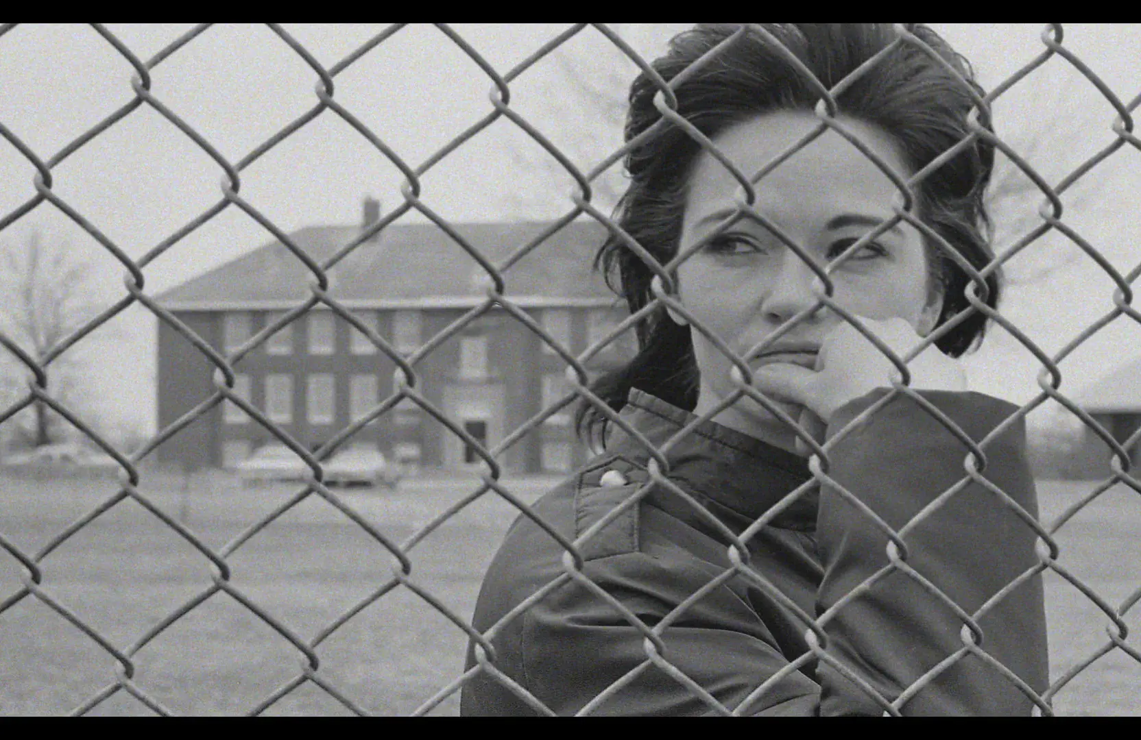 A scene from a news report about Caril Ann Fugate's time in prison. (Photo: Showtime)