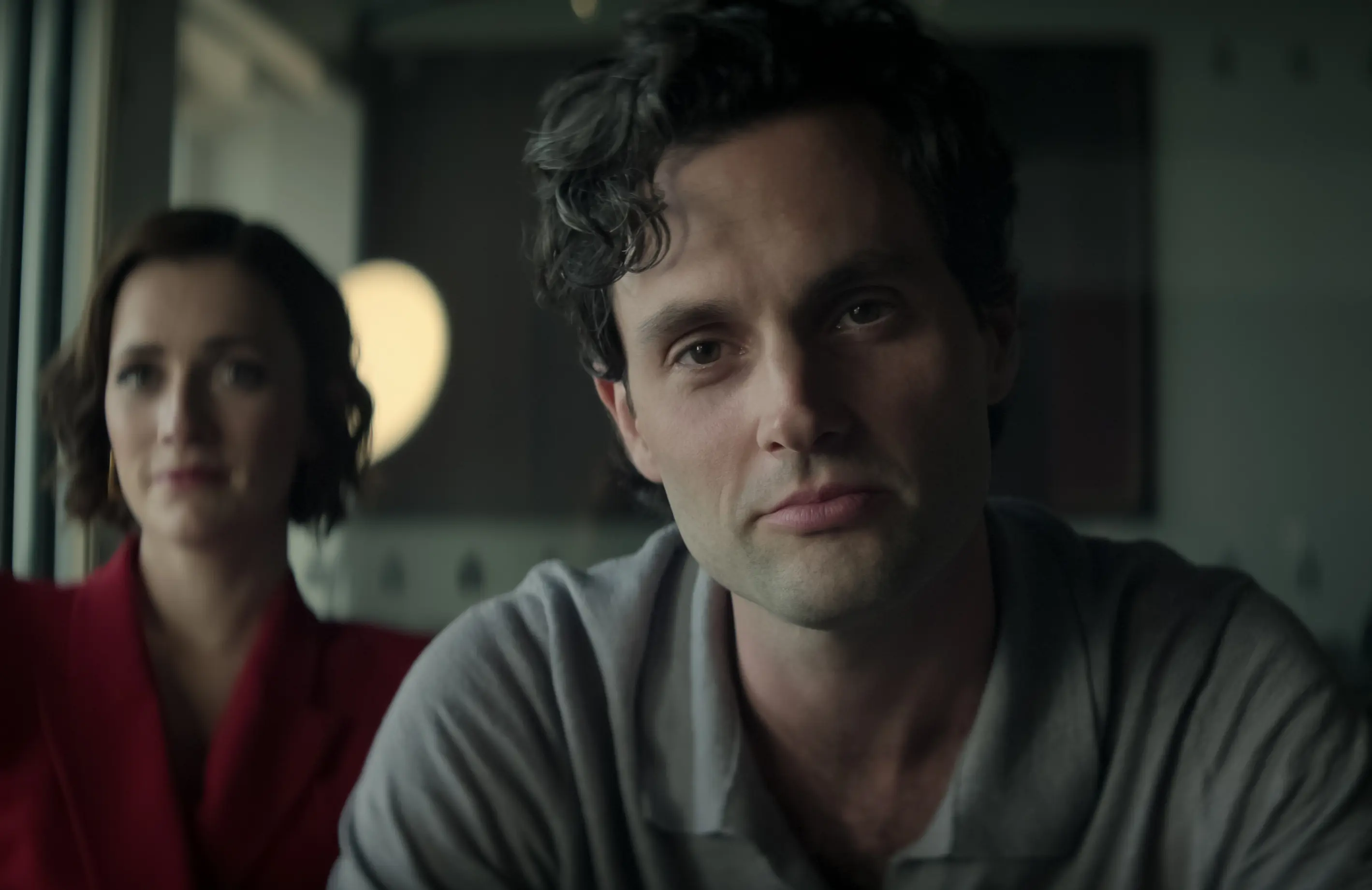 Joe (Penn Badgley) ends Season 4 of You with a fresh shave and a fresh start. (Photo: Courtesy of Netflix © 2023)