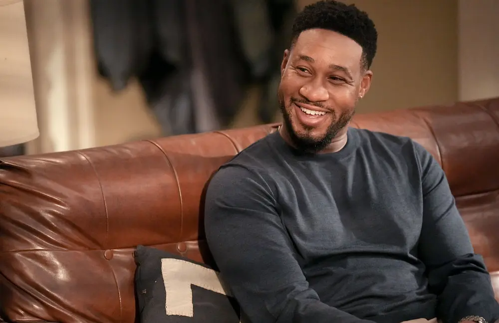 Aaron Jennings in Grand Crew (Photo: Elizabeth Morris/NBC)
