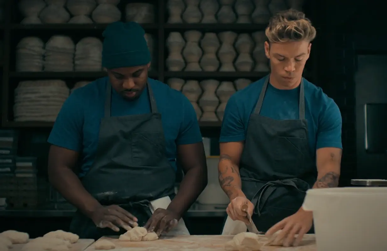 Lionel Boyce and Will Poulter in The Bear (Photo: FX)