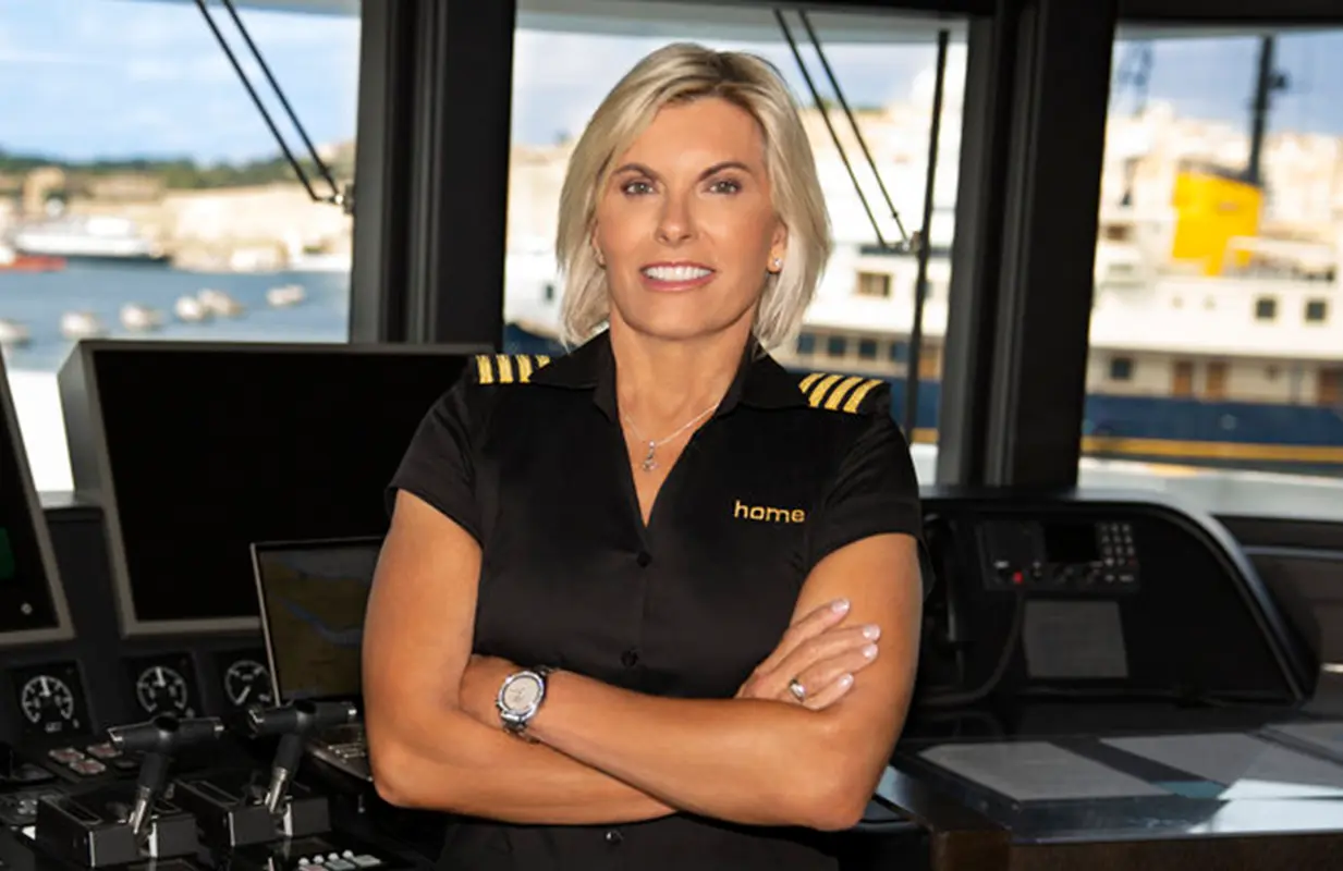 Below Deck Mediterranean's Captain Sandy (Photo: Lauren Basset/Bravo)
