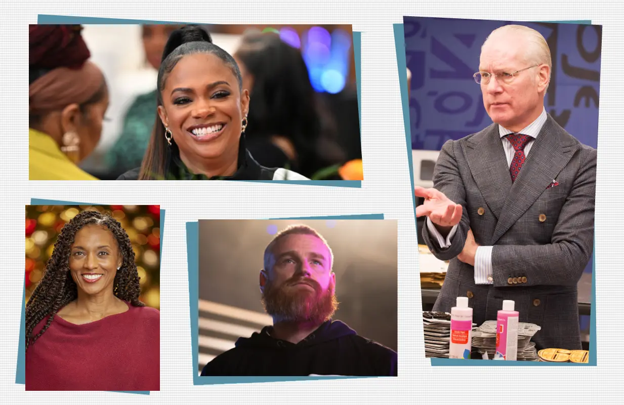 Kandi Burruss, Tim Gunn, Wes Bergmann, Danielle Reyes (Photos: Bravo/Everett Collection/CBS; Primetimer graphic)
