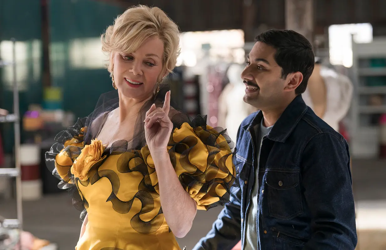 Jean Smart and Mark Indelicato in Hacks (Photo: Hilary Bronwyn Gale/Max)