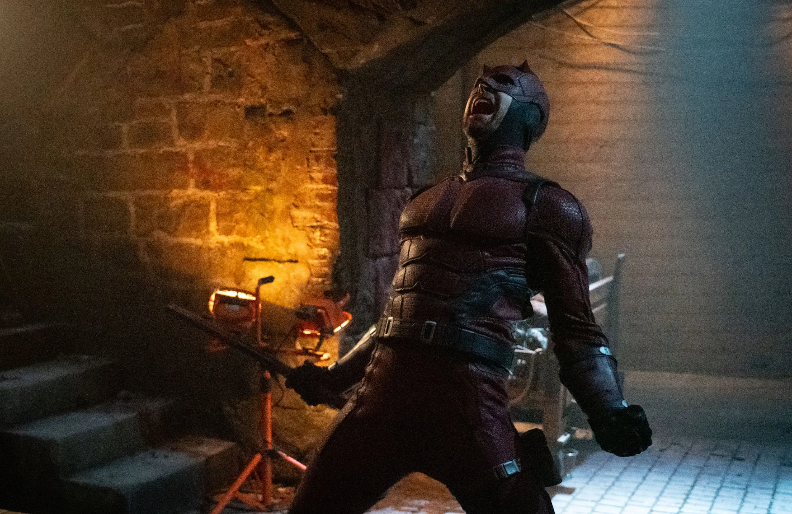 DAREDEVIL: BORN AGAIN, Charlie Cox as Daredevil / Matt Murdock, 'Excessive Force', (Season 1, ep. 106, aired March 25, 2025). photo: Giovanni Rufino /©Disney+/Marvel Studios /Courtesy Everett Collection