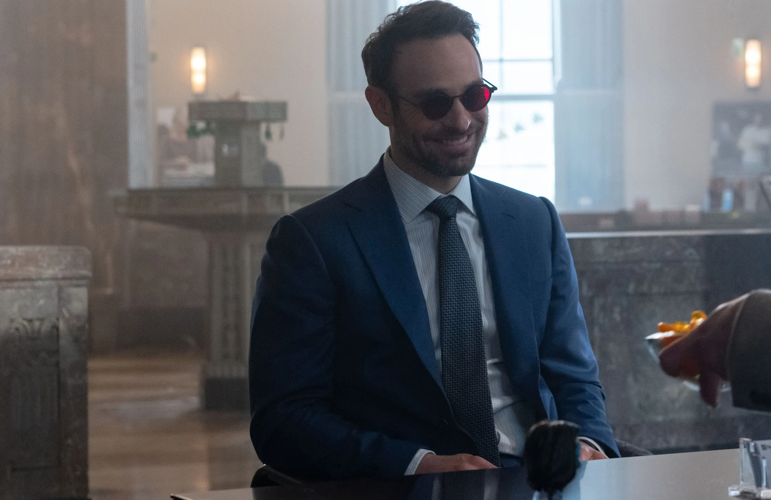 DAREDEVIL: BORN AGAIN, Charlie Cox as Daredevil / Matt Murdock, 'With Interest', (Season 1, ep. 105, aired March 25, 2025). photo: Giovanni Rufino /©Disney+/Marvel Studios /Courtesy Everett Collection