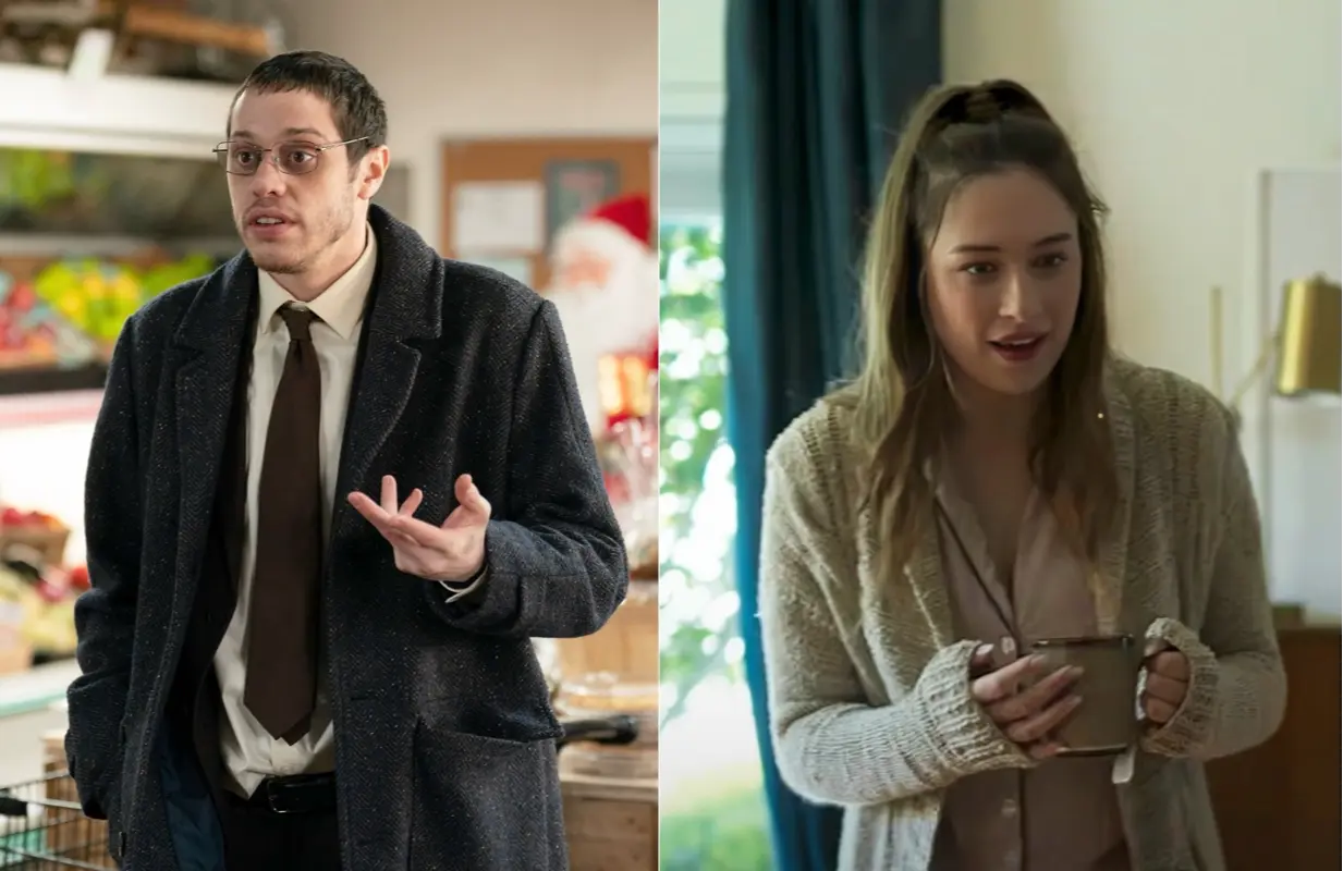 Pete Davidson and girlfriend Elsie Hewitt (Photo: Everett Collection)