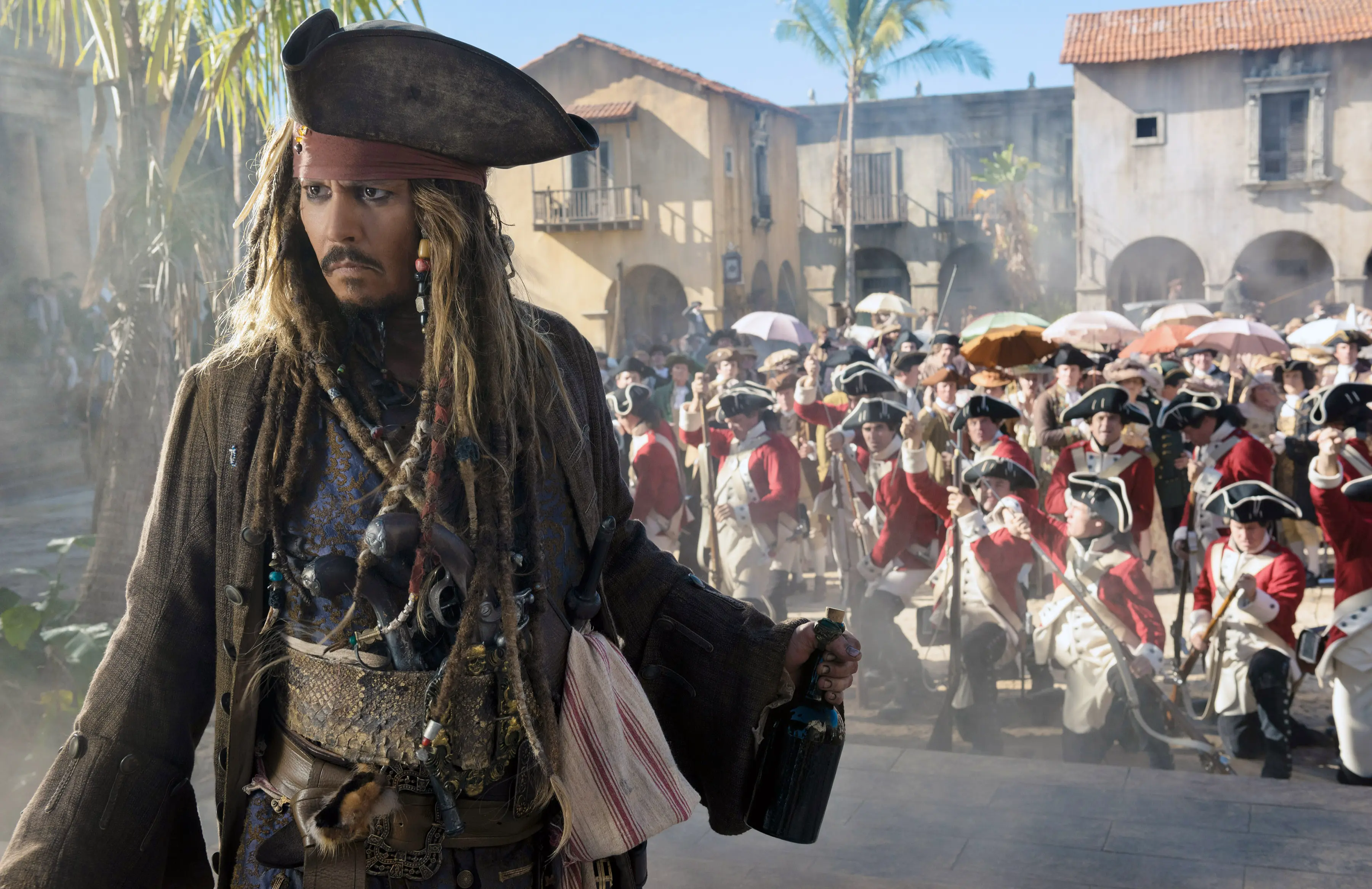 PIRATES OF THE CARIBBEAN: DEAD MEN TELL NO TALES, (aka PIRATES OF THE CARIBBEAN: SALAZAR'S REVENGE), Johnny Depp, 2017. ph: Peter Mountain. ©Walt Disney Studios Motion Pictures/courtesy Everett Collection