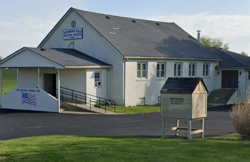 A Lexington church was targeted on Sunday by a suspect who was fleeing after shooting a KSP Trooper (Image via RRBC.church)