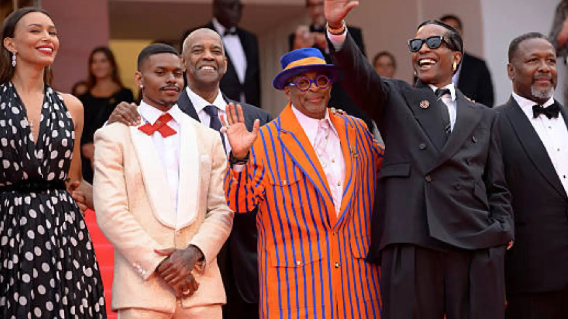 Cast and crew members of Highest 2 Lowest (Image via Getty)