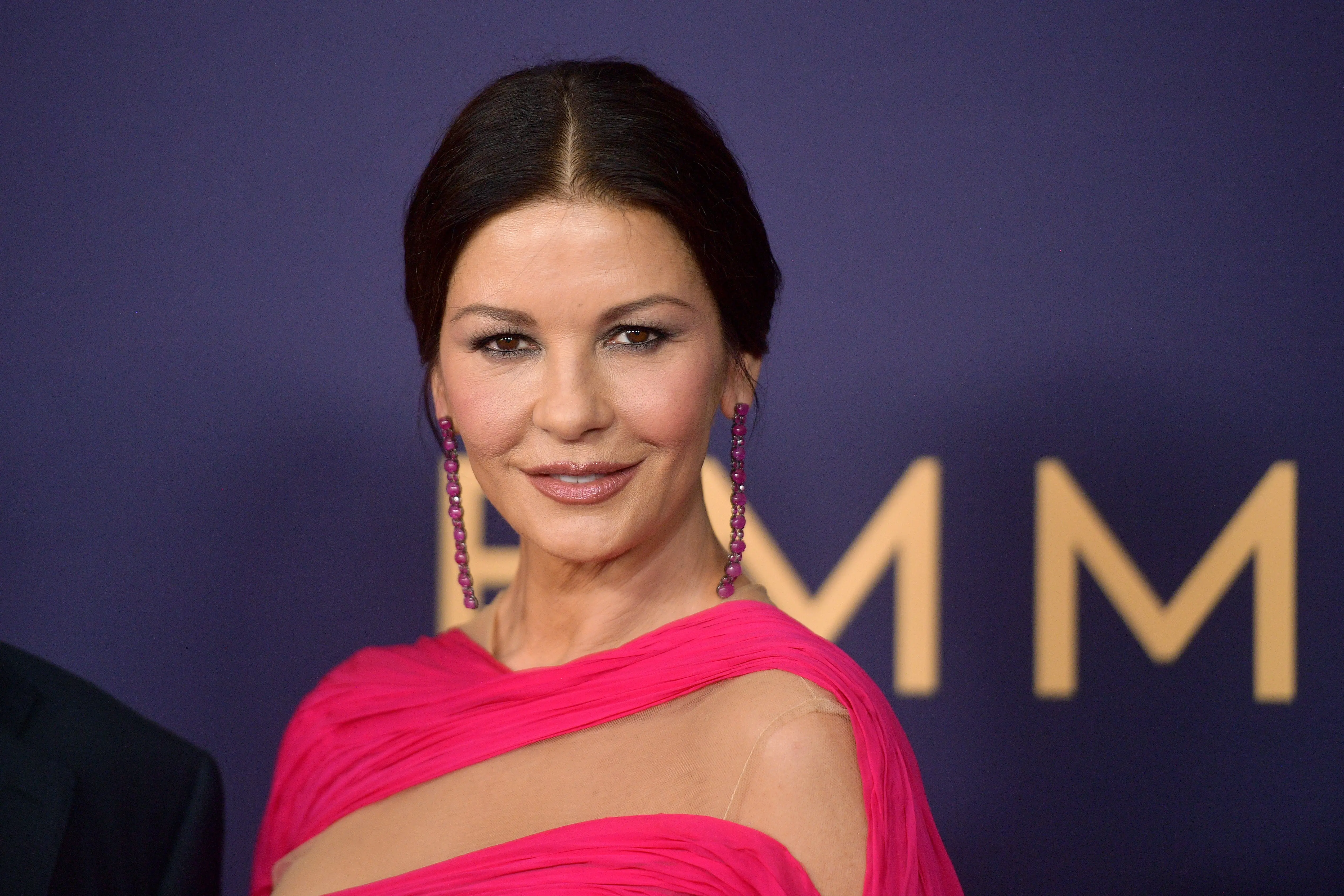 LOS ANGELES, CALIFORNIA - SEPTEMBER 22: Catherine Zeta-Jones attends the 71st Emmy Awards at Microsoft Theater on September 22, 2019 in Los Angeles, California. (Photo by Matt Winkelmeyer/Getty Images)